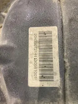 Reductor trasero MERCEDES-BENZ C W204 2043507214