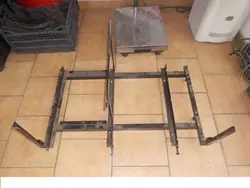 Marco montaje nevera cajón DAF OEM DAF