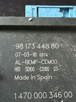 Module contrôle lumières Peugeot OE 9817344880