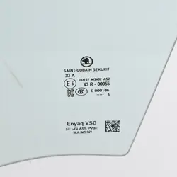 Vidro Porta Dianteira Esquerda OEM 5LA845021 Skoda