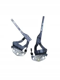 VW Passat B7 Bisagra de Capó Izquierda Derecha Conjunto Blanco 3AA823301 3AA823302