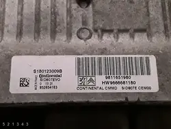 Citroen C4 Picasso ECU OEM 9811651980 - 1600HDI