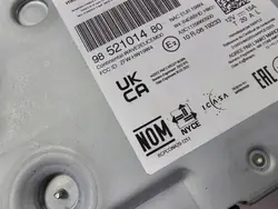 Lector Módulo Radio Peugeot 5008 II OEM 9852101480