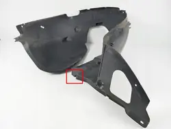 Front Right Wheel Arch Peugeot 208 with Cutouts