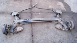 Ford Ka MK2 Hinterachse OEM ford ka oś mk2