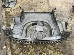 Para-choques traseiro VW29602 para Skoda Superb III 3V Carrinha