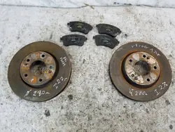 Disco e Pastilhas Travão Dianteiro OEM FHU_PARTS Kia Venga