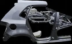 VW POLO 6R 6C 2008-2017 Bakre Höger Skärm OEM 6R4809052D