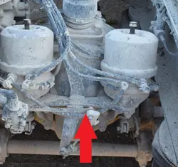 Remcilinderbevestiging MAN OE Gebruikt F90 F2000
