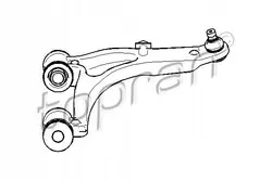 Topran 207 784 Bras de Suspension, Avant Droit