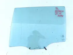 OEM 15r. TL KOMBI Vänster Bakdörrsglas Skoda Octavia