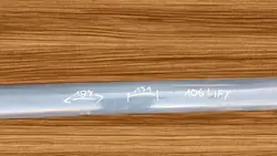 Arbre de transmission DAF OEM 187cm, 131cm soudure