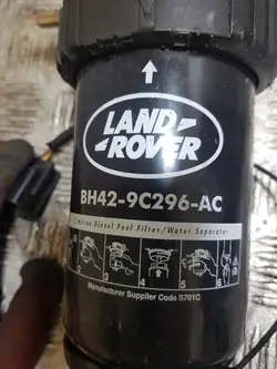 Bränslefilterhus OEM BH42-9C296-AC för Land Rover