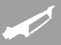 OEM 21828437 Volvo Ohjaamon Peite Muovi - Käytetty