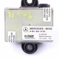 Relais de Bougie Mercedes W906 OM651 A6519001300