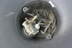 Tanque LPG 44L para roda sobressalente - Peça OEM