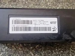 Opel Comfort-moduuli OEM 13586727 Zafira B:lle