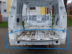 Painel de chão traseiro Ford Transit Custom II OEM cusmk2,84646944