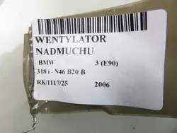 Ventilador de soplador BMW 3 E90 985466N