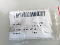 Válvula da Caixa Honda OEM ZAWÓR SKRZYNI HONDA CIVIC VIII 2.2 CTDi