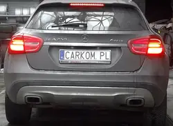 Conversión de faros Mercedes GLA X156 de USA a Euro