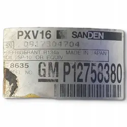 Compresseur A/C Saab 9-5 OEM P12758380 - Occasion