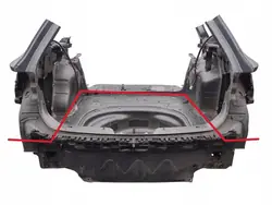 Rear Bumper Seat Leon III Kombi LX7R (12-16)