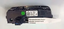 Panneau climatisation BMW OEM 61319493012 - Occasion