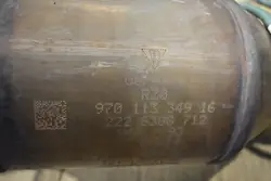 OEM 97011334916 Pot catalytique gauche Porsche Panamera