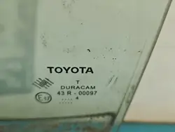 Vidro Porta Traseira Esquerda OEM IMPRK1406962 Toyota
