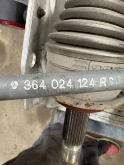 Käsijarrukaapeli Master III 364024124R