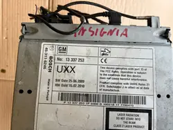 OEM 13337253 radio Opel Insignia 2008-2013