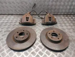 Gebrauchte Vorderrad-Bremsscheiben & -Bremszangen Volvo V50
