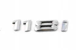 BMW E81 E87 F20 F21 Emblema Scritta 118i OEM 51147135548