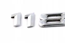 BMW E81 E87 F20 F21 Embleem Letters 118i OEM 51147135548