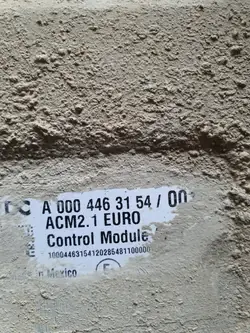 Controlador AdBlue Mercedes OEM A0004463154 - Usado