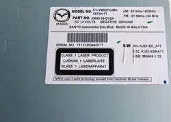 Radio Mazda CX-5 OEM KR8566DV0A 2012-2017