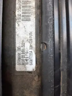 Teto solar para Skoda Fabia I 1 Kombi OEM 7106066