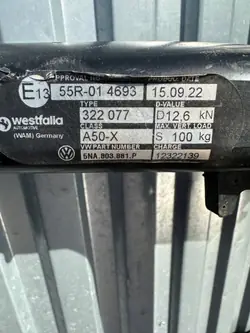 Attelage Westfalia pour VW TIGUAN 5NA II 2 - OEM 5NA803881P