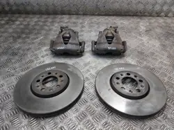 Discos y pinzas de freno delanteros OEM TARCZE 286MM