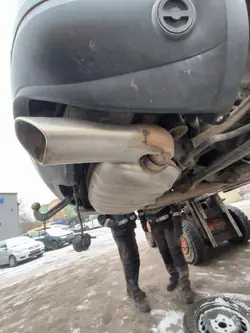 Bakljuddämpare OEM XER6033 för Porsche Cayenne I 4.5 V8