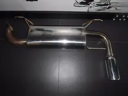 Escape Duplo em Aço Inoxidável Mazda MX-5 NB NA