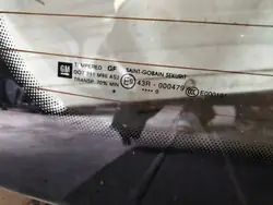 Vitre de hayon d'occasion OEM HB 5D MAZOWSZE pour Opel Corsa D