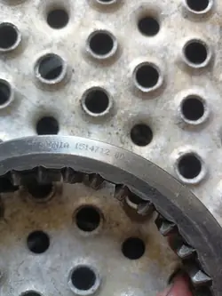 Roda dentada Scania OEM 1514712 para série R/GRS