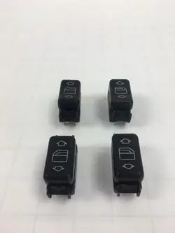 Set Elektrischer Fensterheber-Schalter Mercedes W124 OEM