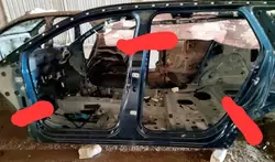 OEM 1619371980 Peugeot 5008 II Garniture Pilier Gauche