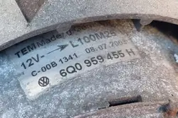 Pare-chocs avant SKODA FABIA I 6Q0959455H 1.9L diesel 2006