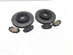 Conjunto de discos e pastilhas dianteiros OEM G6300,UUCQ1,KULA