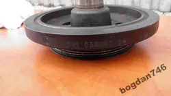 Polia do virabrequim Mercedes W203 2.2 CDI A6110300303