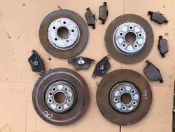 Conjunto Discos e Pastilhas Travão OEM VOLVO C70 II